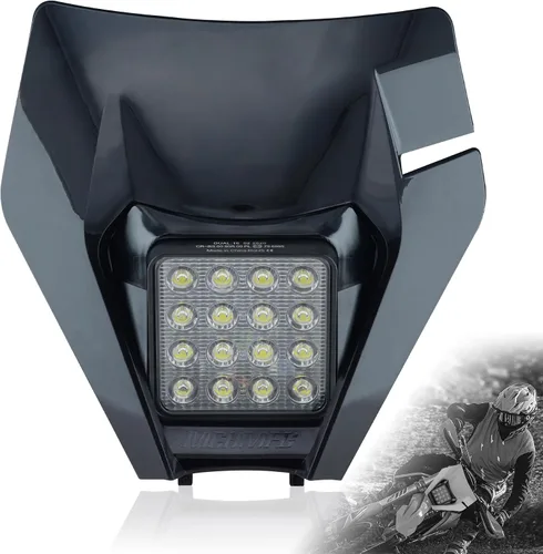 Miniatura 11 de Faro de Motocross, Kit de Luz LED Enduro Pit Bike Universal Para la Mayoría de Motocicletas Dirt Pit Bike TC FC TE FE TX FX
