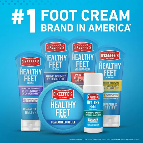 Miniatura 7 de O'Keeffe's Crema protectora para la piel para aliviar el dolor de pies saludables; tubo de 3 onzas (paquete de 1); crema para aliviar el dolor