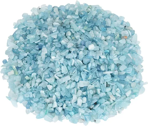 Miniatura 34 de SUNYIK Piedras de Cuarzo Trituradas con Forma Irregular de 1 Libra (Aproximadamente 460 Gramos)