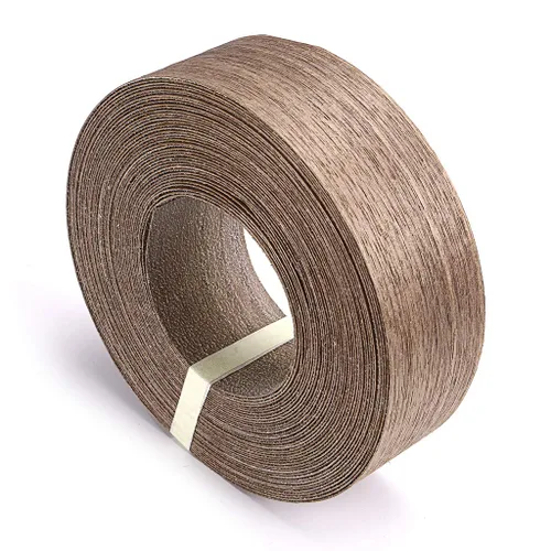 Miniatura 2 de Skelang Cinta de madera de nogal, para planchar, con adhesivo termofusible, cinta de madera flexible (2 pulgadas x 50 pies)