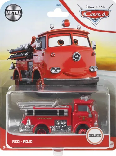Miniatura 4 de Disney Cars Toys Pixar Cars - Vehículo rojo de gran tamaño fundido a presión, camión de juguete coleccionable, regalos para niños de 3 años