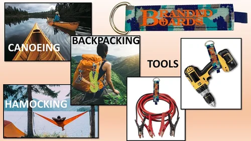 Miniatura 7 de Bushcraft - Ganchos de correa de almacenamiento para equipo y accesorios, para tiro con arco, camping, senderismo, mochilero, pesca y caza