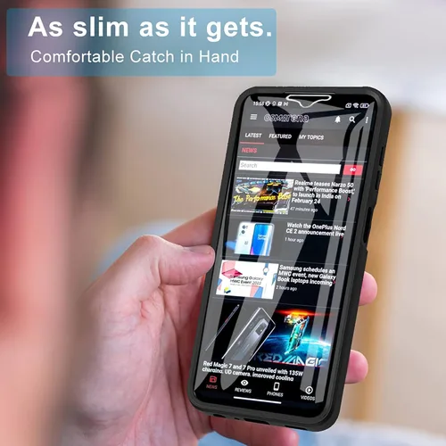 Miniatura 2 de CCSamll - Funda transparente para Xiaomi Redmi Note 12 5G con protector de pantalla, delgada, a prueba de golpes, suave TPU parachoques protección