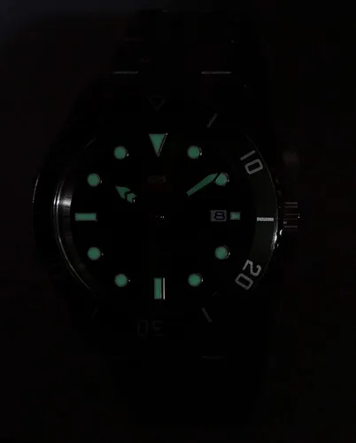 Miniatura 3 de Seiko Serie 5 reloj automático para hombre con esfera verde SRPB93, Verde, Moderno