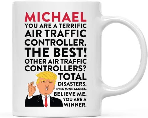 Miniatura 50 de Andaz Press Custom Trump Manual - Taza de café (11.0 fl oz), Actor, 1