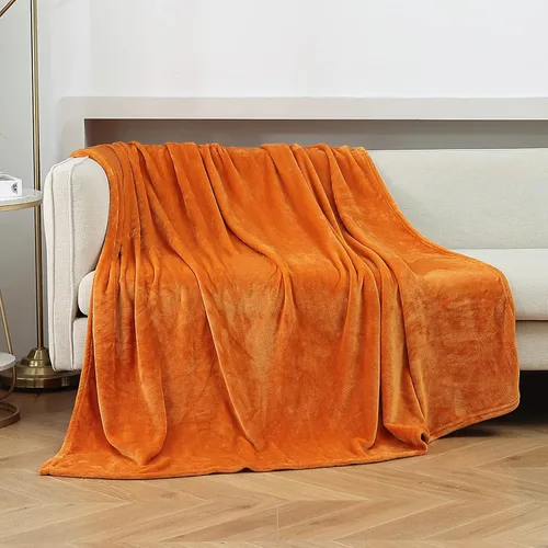 Miniatura 27 de Manta blanca de Navidad súper suave y acogedora para sofá o cama. Manta de microfibra de felpa ligera, 50x60 pulgadas Blanco
