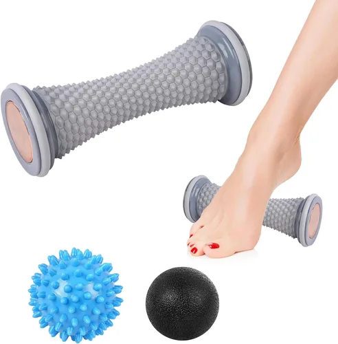 Miniatura 10 de Pelota de lacrosse para masaje WOVTE para músculos doloridos, hombros, cuello, espalda, pies, cuerpo, tejido profundo, punto de activación, nudos