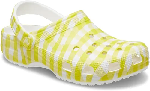 Miniatura 4 de Crocs Zuecos Clásicos para Adultos, Gráficos Unisex, Daylily, 6 mujer/4 hombre