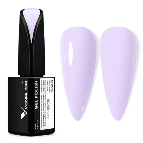 Miniatura 24 de VENALISA - Esmalte de uñas en gel rosa bebé, 0.53 onzas líquidas, color rosa claro, color rosa claro, color rosa nude, primavera y verano, esmalte