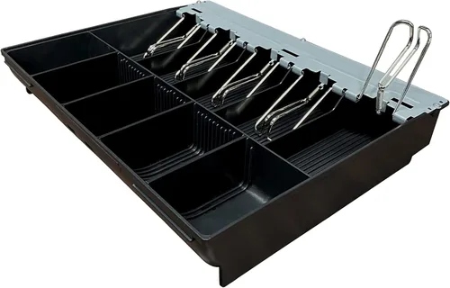 Miniatura 10 de HK SYSTEMS SAM4S Bandeja de dinero para cajón de efectivo 57, 5 billetes y 5 monedas, compatible con Sam4s ER-5200, ER-5240, ER-5215, ER-380