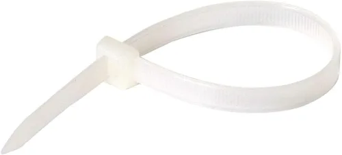 Miniatura 2 de 400-804CL STEREN - Sujetacables de 4 pulgadas, 100 unidades, transparente