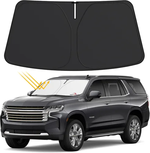 Miniatura 13 de Parasol para parabrisas de automóvil – Motomate personalizado para Dodge Ram 2500 3500 2010-2023 [4 capas de nanorrecubrimiento] visera plegable