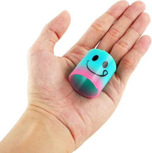 Miniatura 2 de Paquete de 30 Resortes Mágicos Arcoíris Fidget Anti-Estrés, Mini Resortes Espiral, Juguetes al Granel para Recuerdos de Fiesta, Premio de Carnaval