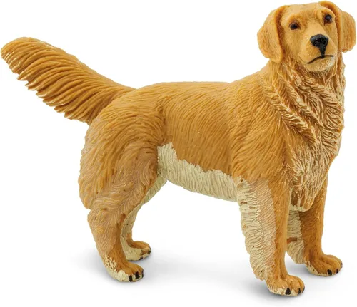 Miniatura 6 de Safari Ltd. Figura de Golden Retriever – Figura detallada de modelo de plástico de 4.5 pulgadas – Divertido juguete educativo para niños, niñas