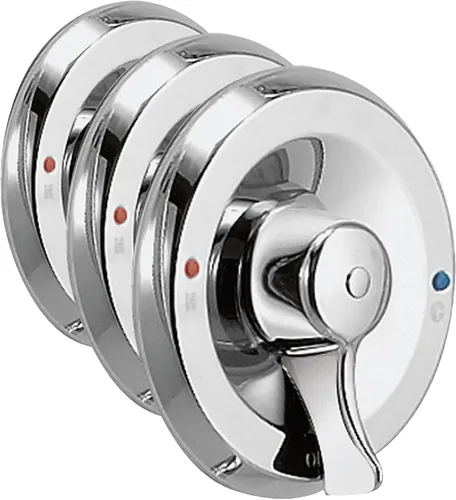 Moen T8370 Comercial Posi-Temp Control de Válvula de Equilibrio de Presión, Cromo (Paquete de 3)