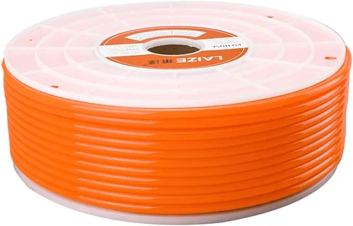 Miniatura 9 de Beduan Tubo de aire neumático 1/4 "OD compresor de aire transparente PU tubo de manguera para transferencia de fluido de agua 557.7 ft 557 pies