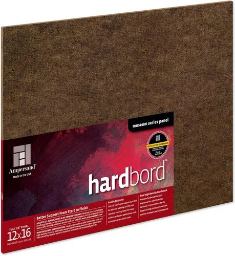 Miniatura 56 de Ampersand Art Supply Panel de Pintura de Madera Dura: Serie Museum Hardbord, 11" x 14", Perfil Plano de 1/8 Pulgada Perfil plano de 1/8 pulgadas