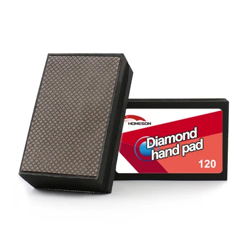 Miniatura 8 de Almohadillas de pulido a mano de diamante Bloques de lijado trasero de espuma para lijado Cerámica Azulejo de vidrio Concreto Piedra de mármol