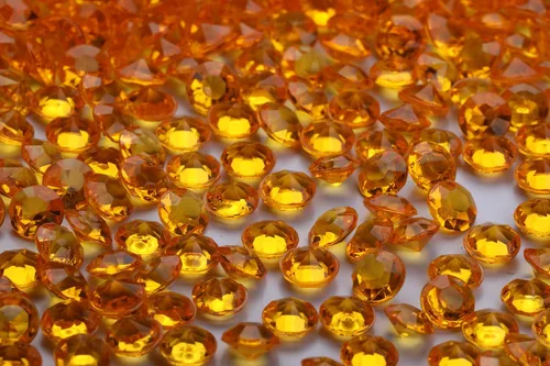 5000 unidades por paquete de cristales de confeti dispersos para mesa de boda, diamantes acrílicos de 0.236 pulgadas (0.236 in), diamantes de
