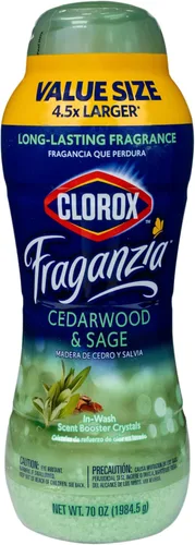 Miniatura 17 de Clorox Fraganzia Cristales Potenciadores de Aroma para Ropa con Fragancia Cielo Matutino - Perlas Aromáticas Perfumadas para el Lavado que Dejan