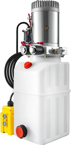 Miniatura 9 de VEVOR Unidad de potencia hidráulica 220V de 10 cuartos para elevador de auto 3HP Bomba hidráulica Bomba de potencia hidráulica monofásica con tanque