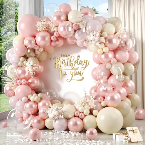 Miniatura 15 de FunHot Kit de arco de globos azules y plateados, kit de guirnalda de globos de color azul metálico y blanco plateado con globos de aluminio
