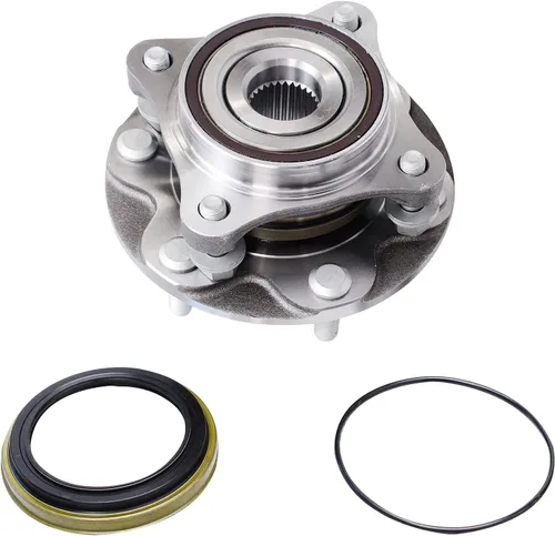 Detroit Axle - Buje de rodamiento de rueda delantera 4WD para Toyota 4Runner FJ Cruiser Tacoma Lexus GX460 GX470, cojinete de rueda de repuesto y