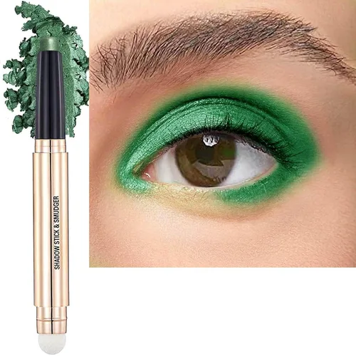 Miniatura 23 de Barra de Sombra de Ojos Rosa, Lápiz de Sombra de Ojos Cremoso, Acabado Brillante, Hipoalergénico, Resistente al Agua, de Larga Duración, Lápiz