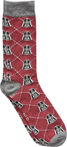 Miniatura 3 de STAR WARS Darth VaderStormtrooper Argyle Mens Crew Socks 4 Pair Pack