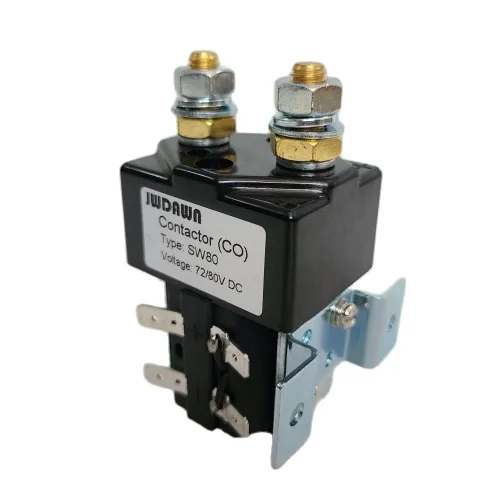 Miniatura 10 de Contactor de relé solenoide DC SW80 12V 24V 36V 48V 72V 80V Bobina 125A Vehículos eléctricos Manipulación de materiales Accesorios de carretilla