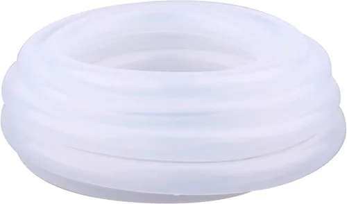 Miniatura 35 de Tubo de silicona – 3/8" ID 5/8" OD Grado alimenticio Flexible Grueso para bombeo de elaboración casera de cerveza, transferencia, longitud de 8