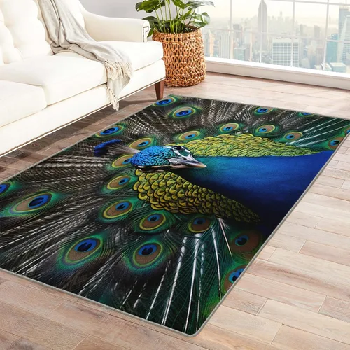 Miniatura 27 de Alfombra de mujer africana, alfombra de 2 x 3, alfombras lavables para entrada, sala de estar, dormitorio, alfombra de área pequeña, antideslizante