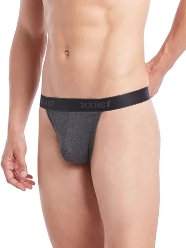 Miniatura 3 de 2(X)IST Tanga de algodón esencial con espalda en Y para hombre, paquete de 3
