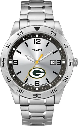 Miniatura 13 de Timex Tribute Reloj de cuarzo para hombre Citation de 42 mm con correa de acero inoxidable