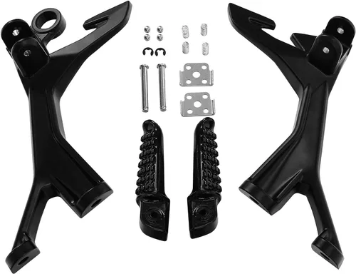 Miniatura 5 de TCMT Soporte de estriberas de pasajero para Kawasaki Ninja 400 EX400 2018-2024 Ninja 500 2024-2025 Z400 2019-2024 Z500 2024 Reemplazar 35063-1409