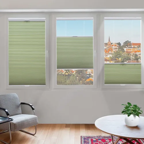 Miniatura 30 de Tonature Persianas Celulares de Tamaño Personalizado para Ventanas Cortinas Blackout sin Cordón Persianas Enrollables Protección UV Aislamiento