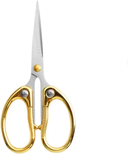 Miniatura 8 de Tijeras de oficina de acero inoxidable de 5 pulgadas, tijeras de hoja ultra afiladas, tijeras afiladas resistentes para oficina, hogar, escuela