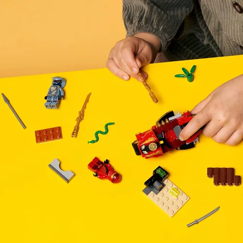 Miniatura 5 de LEGO NINJAGO Legacy Kai's Blade Cycle 71734 Ninja - Juego de construcción de motocicleta, con Ninjago Kai y una serpiente; nuevo 2021 (54 piezas)