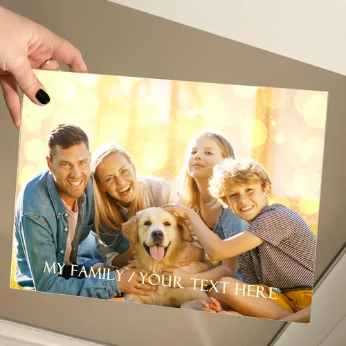 Miniatura 4 de Regalo especial de Navidad, lámpara de luz nocturna personalizada, fotos en placa acrílica, regalo para papá, mamá, regalo para familia, cumpleaños