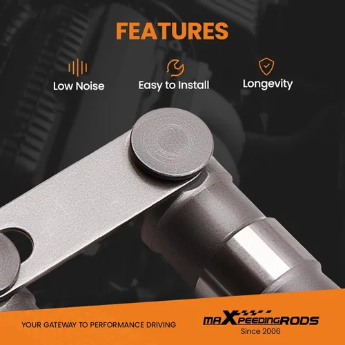 Miniatura 5 de maXpeedingrods para elevadores de rodillos Chevy 350, elevadores de rodillos hidráulicos para Chevy SBC Small Block V8 350 265 283 327 302 307 400