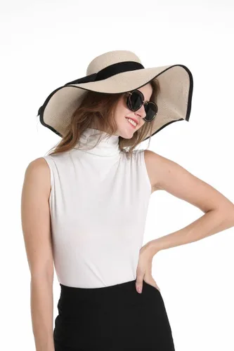 Miniatura 5 de Sunfaynis Camisa de algodón suave con cuello alto falso para mujer, camiseta de ropa