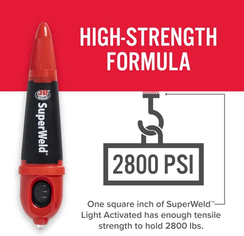 Miniatura 5 de J-B Weld Superpegamento Activado por Luz, Transparente, 5g, Paquete de 2