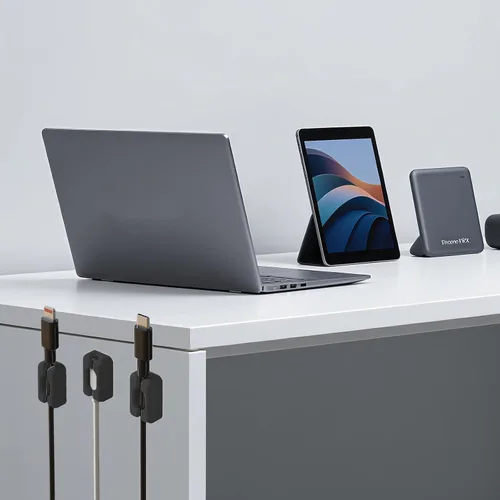 Miniatura 3 de Organizador de cables de silicona para cables, clips de cuerda de luz, organizador de cables de electrodomésticos, organizador de cables