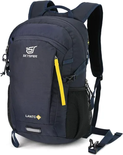 Miniatura 16 de SKYSPER Mochila pequeña para senderismo, 20L, mochila ligera de viaje para senderismo y día a día para mujeres y hombres Lantc20-celadongreen