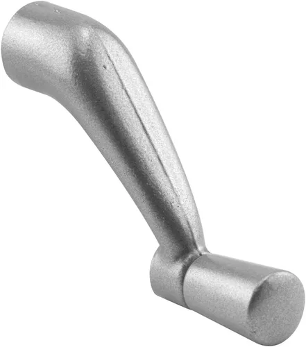 Prime-Line H 3533 - Manija de manivela para ventana de toldo fundido a presión para un fácil funcionamiento, eje de 3/8 pulgadas con alcance de