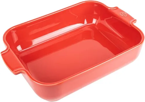 Miniatura 4 de Peugeot - Appolia Plato rectangular para horno - Panadero de cerámica con asas - Azul, 8 x 6 x 2 pulgadas