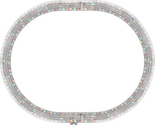 Miniatura 6 de Lionel Indicador O eléctrico FasTrack iluminado, paquete de pista terminal iluminado