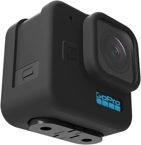 Miniatura 2 de Funda de silicona para GoPro Hero 11 Mini protector de lente de vidrio templado, cubierta protectora de película protectora para GoPro11 Mini