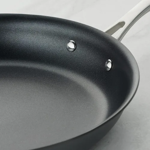 Miniatura 7 de Tramontina OnyxPro - Juego de 8 utensilios de cocina anodizados duros antiadherentes con tapas de vidrio, ollas y sartenes, apto para horno