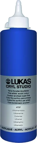 Miniatura 12 de Lukas CRYL Studio Artist - Pintura acrílica para artistas, Alizarín Carmesí, tubo de 125 ml - Pinturas acrílicas de alto pigmento para pintura